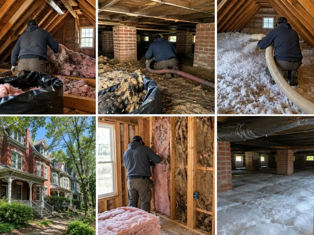 Insulation Removal & Replacement in Richmond, VA