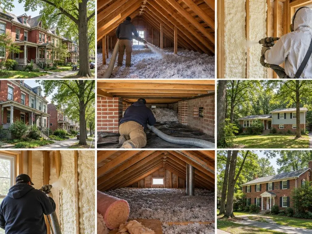 Wall Insulation in Richmond, VA